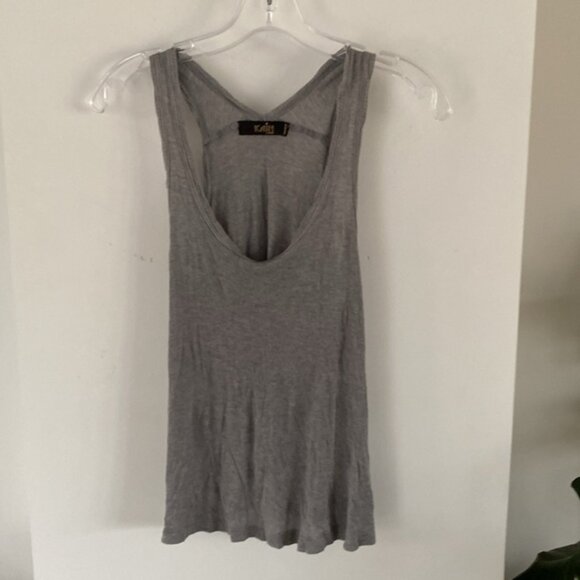 KAIN LABEL one size Heather grey ribbed tank top cami - Picture 1 of 6